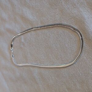 925 Silver Chain Necklace 18 Inches